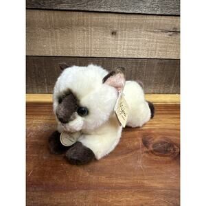Miyoni by Aurora Siamese Kitty Cat 8” Plush Stuffed Animal with Blue Eyes